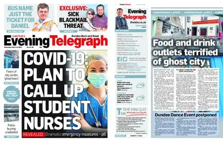 Evening Telegraph Late Edition – March 18, 2020