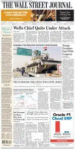 The Wall Street Journal  October 13 2016