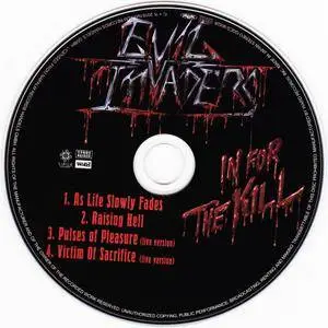 Evil Invaders - Feed Me Violence + In For The Kill (2018) [Japanese Ed.] 2CD