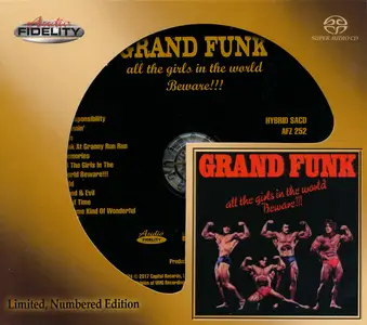 Grand Funk - All The Girls In The World Beware!!! (1974) {2017, Hybrid SACD, Limited Edition, Remastered} Repost