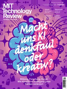 MIT Technology Review Deutschland - September-Dezember 2025
