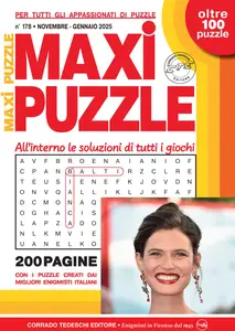 Maxi Puzzle N.178 - Novembre-Dicembre 2024 - Gennaio 2025