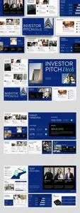 Investor Pitch Deck PowerPoint