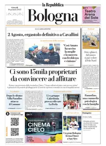 la Repubblica Bologna - 16 Gennaio 2025