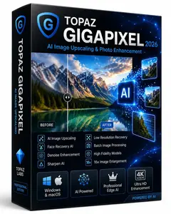 Topaz Gigapixel Pro 1.3.6 (x64) Multilingual
