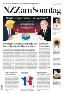 NZZ am Sonntag - 17 August 2025