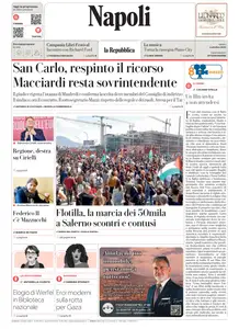 la Repubblica Napoli - 4 Ottobre 2025