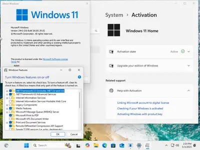Windows 11 AIO 16in1 24H2 Build 26100.3915 (No TPM Required) Preactivated