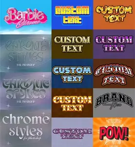 10+ Best Modern Text Styles & Effects for Photoshop