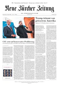 Neue Zurcher Zeitung International  - 09 Januar 2025