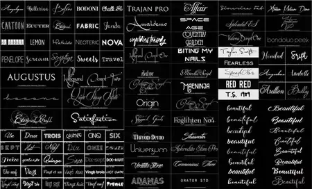 150 Fonts Pack
