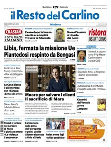 Il Resto del Carlino Modena - 9 Luglio 2025