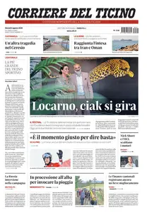 Corriere del Ticino - 6 Agosto 2026
