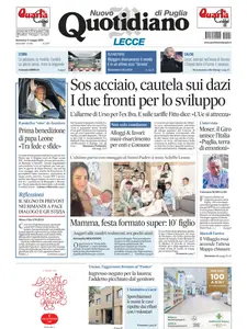 Quotidiano di Puglia Lecce - 11 Maggio 2025