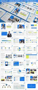 Noventra - Annual Report Powerpoint Template