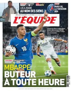 L’equipe du Jeudi 9 Octobre 2025