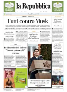 la Repubblica - 7 Gennaio 2025