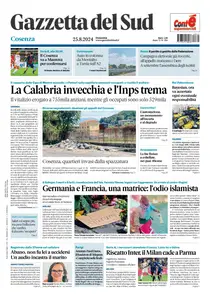 Gazzetta del Sud Cosenza - 25 Agosto 2024