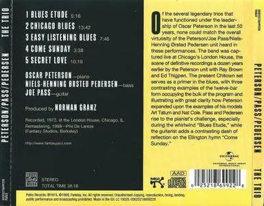 Peterson / Pass / Pedersen - The Trio (1973) {1998, Remastered}