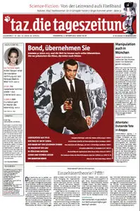 Tageszeitung TAZ vom 04 Oktober 2012