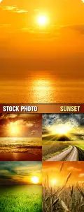 Stock Photo - Sunset