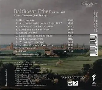 Jörg-Andreas Bötticher, Abendmusiken Basel - Balthasar Erben: Sacred Concertos from Danzig (2021)
