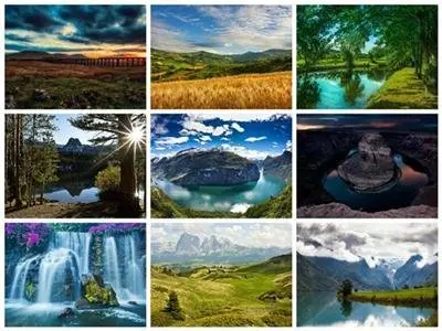 200 Beautiful Landscapes HD Wallpapers (Set 68)