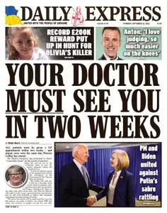 Daily Express (Irish) – September 22, 2022