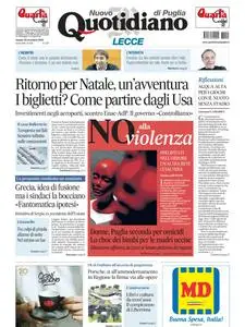 Quotidiano di Puglia Lecce - 25 Novembre 2023