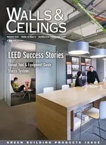 Walls & Ceilings Magazine, November 2010