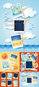 Summer Holidays Memories Vector