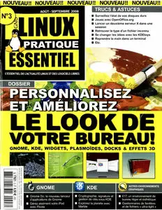 Linux Pratique Essentiel n°3 Aout-Septembre 2008  