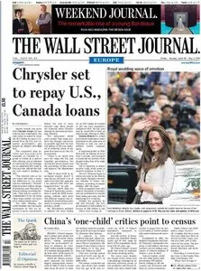 The Wall Street Journal Europe 2011.04.29