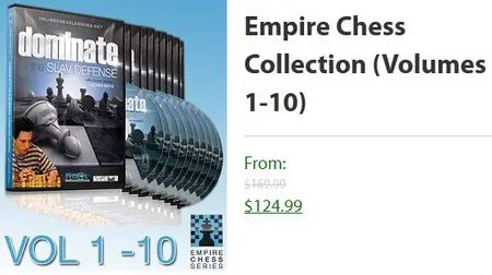 Empire Chess Dvds Volume 1 to 10