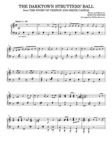 The Darktown Strutters' Ball [Jazz version] (arr. Phillip Keveren) - Fred Astaire & Ginger Rogers, S (Piano Solo)
