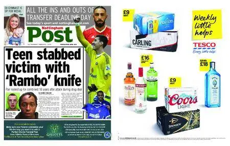 Nottingham Post – February 01, 2018