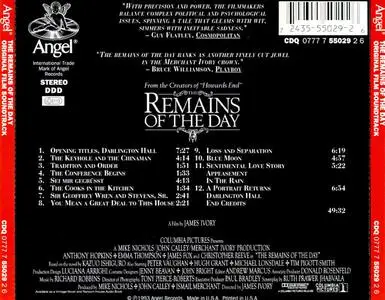 Richard Robbins - The Remains Of The Day: Original Soundtrack Recording (1993)