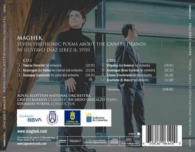 Eduardo Portal, Royal Scottish National Orchestra - Díaz-Jerez: Maghek: Seven Symphonic Poems about the Canary Islands (2020)