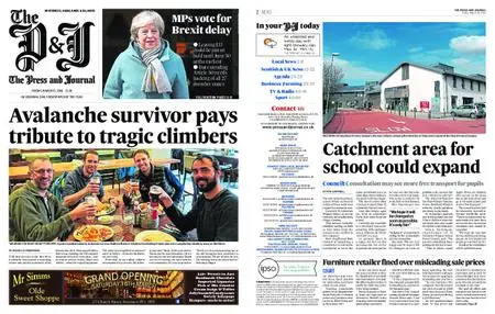 The Press and Journal Highlands and Islands – March 15, 2019
