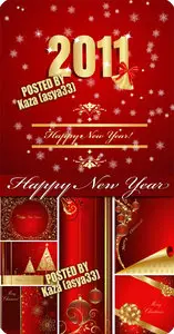 2011 red New Year 2