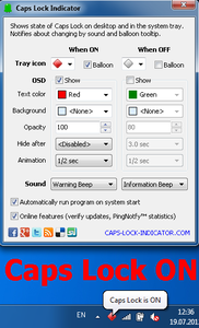 Caps Lock Indicator 1.5.0.51