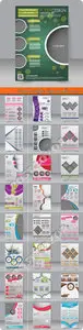 Brochure and flyer design template vector 25