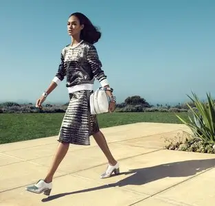 Joan Smalls - Camilla Akrans Photoshoot 2013