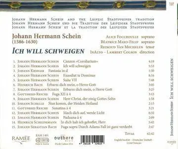 InAlto, Lambert Colson - Johann Hermann Schein: Ich will schweigen (2014) (Repost)