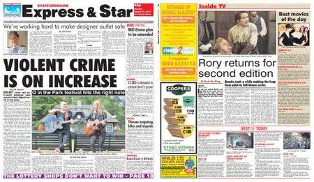 Express and Star Staffordshire Edition – August 22, 2017