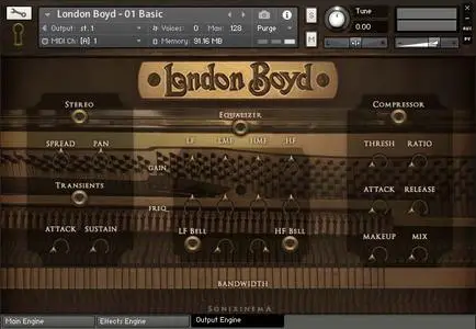 Sonixinema London Boyd 1920s Upright KONTAKT