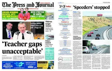 The Press and Journal Aberdeenshire – August 16, 2018