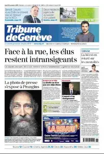Tribune de Genève du 12 Novembre 2015