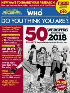 Who Do You Think You Are? - January 2018