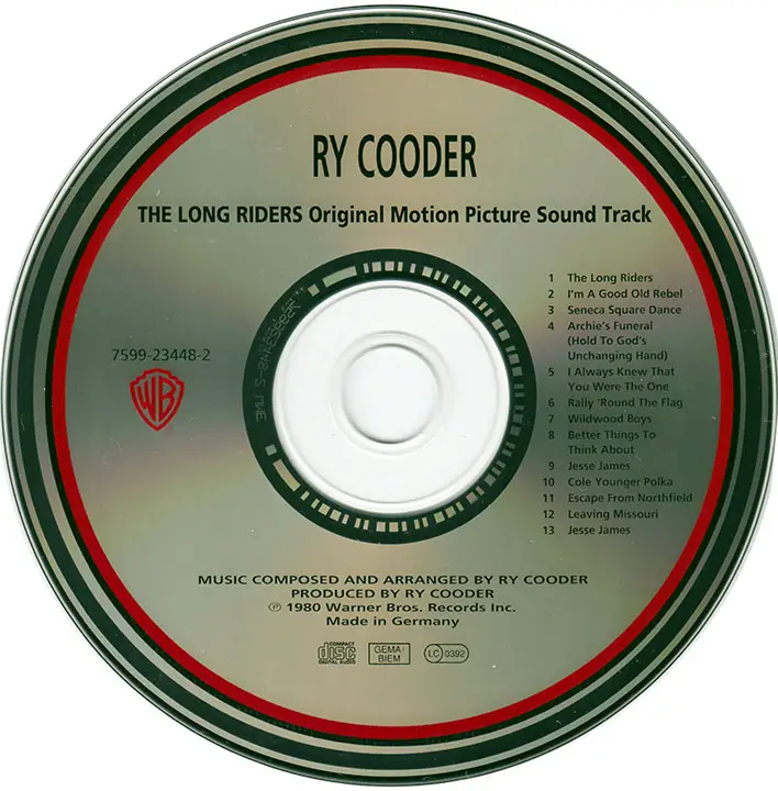 Ry Cooder - The Long Riders: Original Sound Track (1980) / AvaxHome